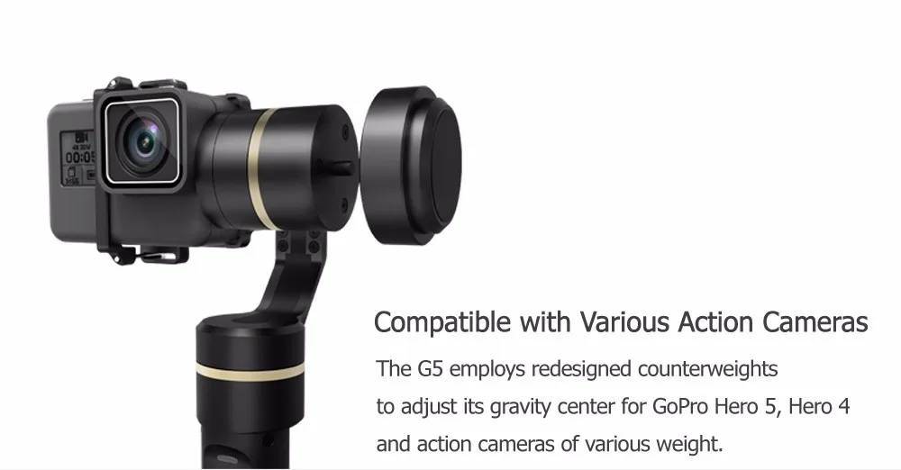 FeiyuTech Feiyu G5 Splash Proof waterproof 3-Axis Handheld Action Camera Gimbal For GoPro HERO 6 5 4 3 3+ Xiaomi yi 4k SJ AEE 3