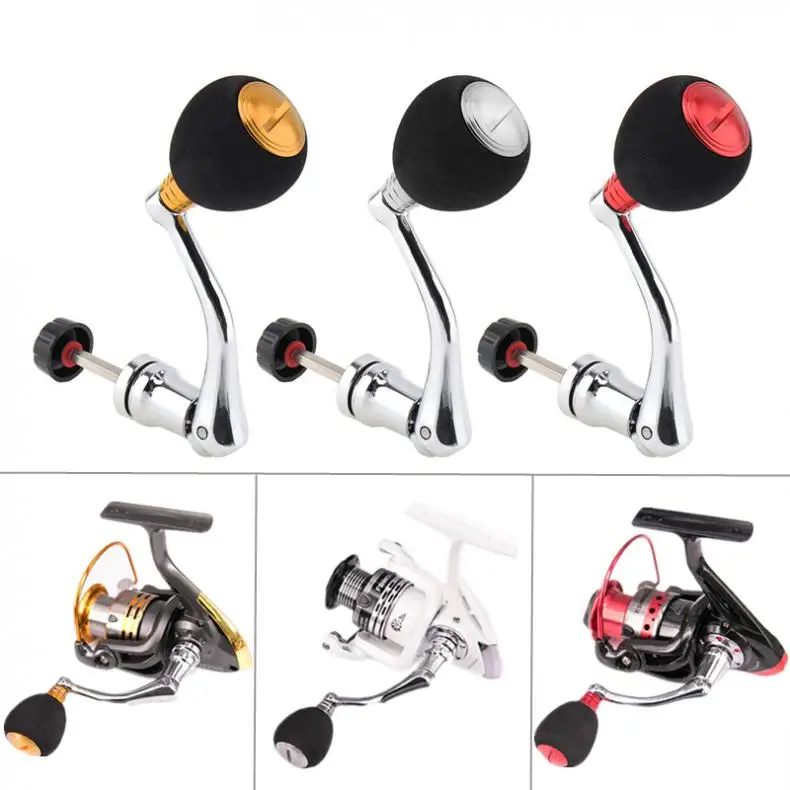 Full Metal Spinning Fishing Reel Handle Replacement Rocker Arm Grip with Comfortable EVA Knob for 4000 5000 6000 Fishing Wheel
Full Metal Spinning Fishing Reel Handle Replacement Rocker Arm Grip with Comfortable EVA Knob for 4000 5000 6000 Fishing Wheel