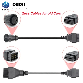 2PCS OBD OBD2 Extension Cable Truck Diagnostic Tool Scanner Connector Cable For Volvo For Scania 12Pin For Renault/GAZ to 16pin
2PCS OBD OBD2 Extension Cable Truck Diagnostic Tool Scanner Connector Cable For Volvo For Scania 12Pin For Renault/GAZ to 16pin