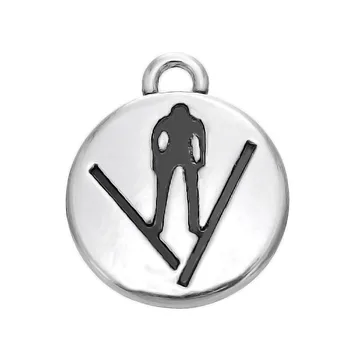 my shape 20pcs Hand-made Engraved Sportsman Ski Jumping Charms For Bracelets Jewelry
my shape 20pcs Hand-made Engraved Sportsman Ski Jumping Charms For Bracelets Jewelry