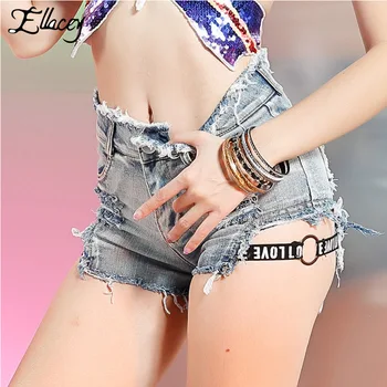Ellacey 2019 Summer Sexy Nightclub Letter Strap Denim Shorts Women High Waist Hole Ripped Jeans Shorts Hot Girl Dancing Shorts
Ellacey 2019 Summer Sexy Nightclub Letter Strap Denim Shorts Women High Waist Hole Ripped Jeans Shorts Hot Girl Dancing Shorts
