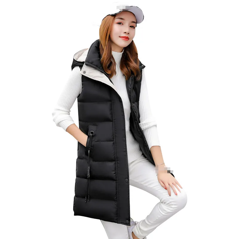 B3471 2019 new autumn winter women's wear long style coat thick students fashion hooded vest cheap wholesale
B3471 2019 new autumn winter women's wear long style coat thick students fashion hooded vest cheap wholesale