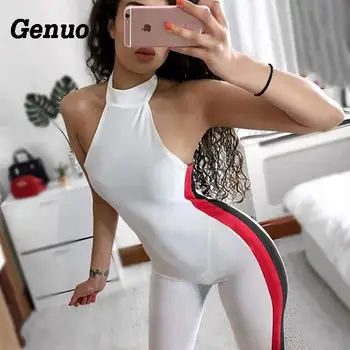 Genuo Women Patchwork Turtleneck Jumpsuit Sexy Color Block Cold Shoulder Playsuit Sexy Sleeveless Skinny Romper Clubwear Overall
Genuo Women Patchwork Turtleneck Jumpsuit Sexy Color Block Cold Shoulder Playsuit Sexy Sleeveless Skinny Romper Clubwear Overall
