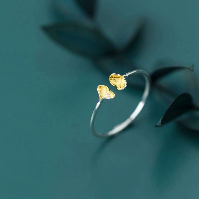 MloveAcc 925 Sterling Silver Ginkgo Biloba Leaf Rings Retro Ring 100% 925 Sterling Silver Ring Women Jewelry 2019
MloveAcc 925 Sterling Silver Ginkgo Biloba Leaf Rings Retro Ring 100% 925 Sterling Silver Ring Women Jewelry 2019