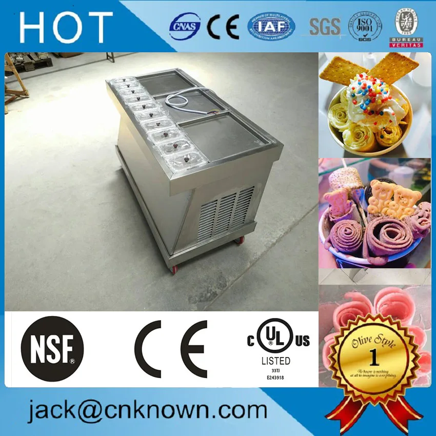 R410A Refrigerant fast colling roll fry ice cream machine 3 pans with 10 topping storage
R410A Refrigerant fast colling roll fry ice cream machine 3 pans with 10 topping storage