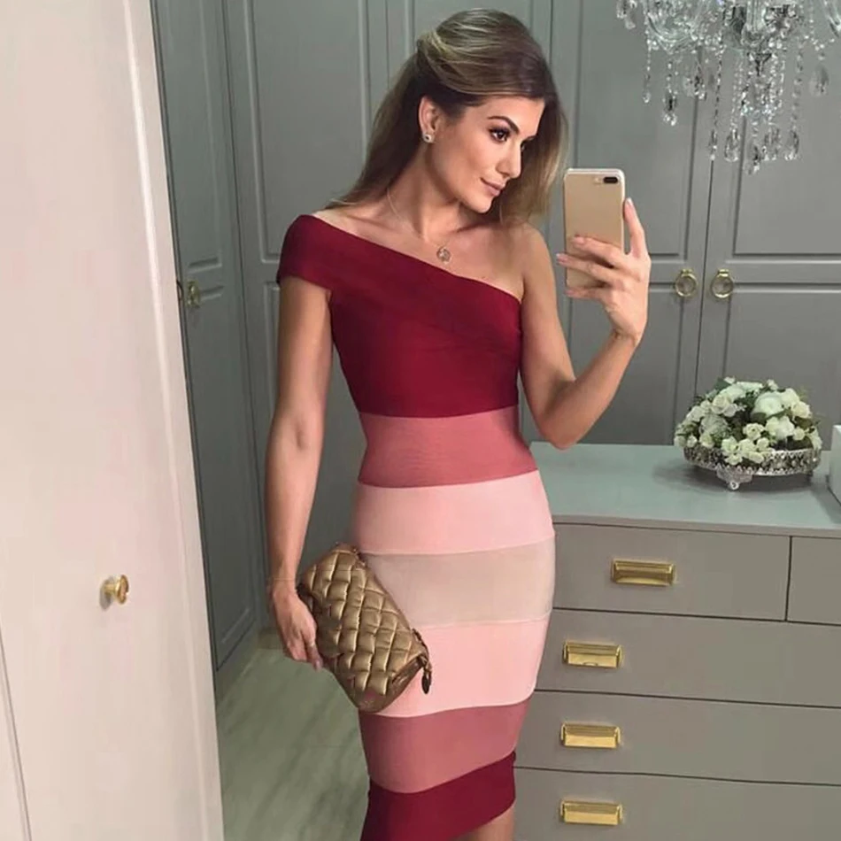 Seamyla New Women Bandage Dresses Vestidos 2019 One Shoulder Sexy Bodycon Evening Party Dress Elegant Bodycon Summer Club Dress
Seamyla New Women Bandage Dresses Vestidos 2019 One Shoulder Sexy Bodycon Evening Party Dress Elegant Bodycon Summer Club Dress