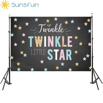 Sunsfun 7x5ft Twinkle Twinkle Little Star Chalkboard Birthday Backdrop Baby Shower Birthday Invitation Celebration
Sunsfun 7x5ft Twinkle Twinkle Little Star Chalkboard Birthday Backdrop Baby Shower Birthday Invitation Celebration