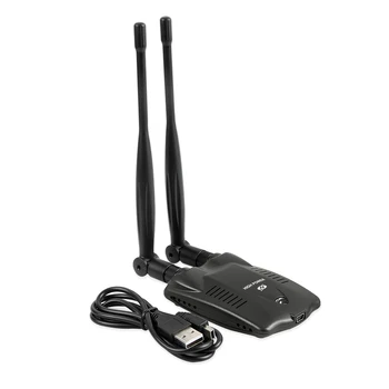 USB WiFi Adapter High Power Dual wifi Antenna 5dB 150Mbps Wireless Network Card Wireless WiFi Receiver PC USB Ethernet
USB WiFi Adapter High Power Dual wifi Antenna 5dB 150Mbps Wireless Network Card Wireless WiFi Receiver PC USB Ethernet