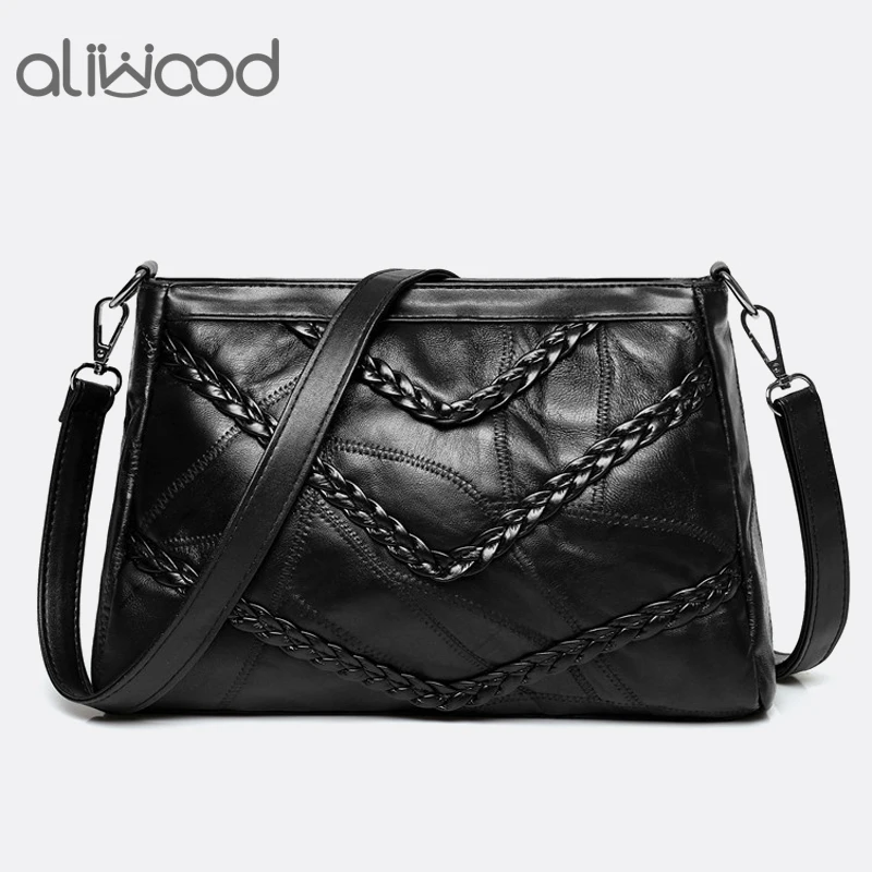 Aliwood 2023 Genuine Leather Women bag Handbags Ladies Shoulder Messenger Bags Brands Designer Weave Females Crossbody Bags Sac
Aliwood 2023 Genuine Leather Women bag Handbags Ladies Shoulder Messenger Bags Brands Designer Weave Females Crossbody Bags Sac