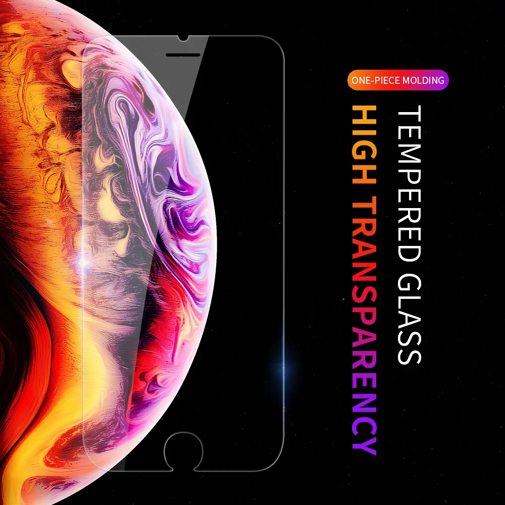 Ultra-thin Tempered Glass For iPhone 8 7 6 6S Plus screen protector protective glass film for iphone X XR XS MAX Retail Packing
Ultra-thin Tempered Glass For iPhone 8 7 6 6S Plus screen protector protective glass film for iphone X XR XS MAX Retail Packing