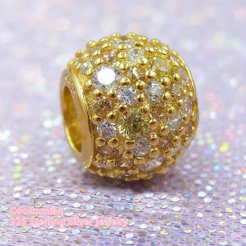 2019 Spring 925 Sterling Silver Golden Mix Pave Charm, Multi-Colored CZ Charm Beads Fit Original Pandora Charms Bracelet jewelry
2019 Spring 925 Sterling Silver Golden Mix Pave Charm, Multi-Colored CZ Charm Beads Fit Original Pandora Charms Bracelet jewelry
