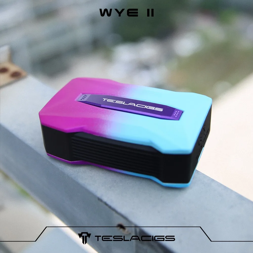 Original Tesla WYE II 215W Kit 215W Teslacigs WYE II 215W Box MOD Vape Electoronic Cigarette Vaporizer Support Resin Tank 01 (5)