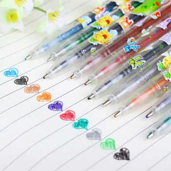 10 Gel Pens set Color gel pens Glitter Metallic pens Good gift For Kids Sketching Painting Drawing
10 Gel Pens set Color gel pens Glitter Metallic pens Good gift For Kids Sketching Painting Drawing