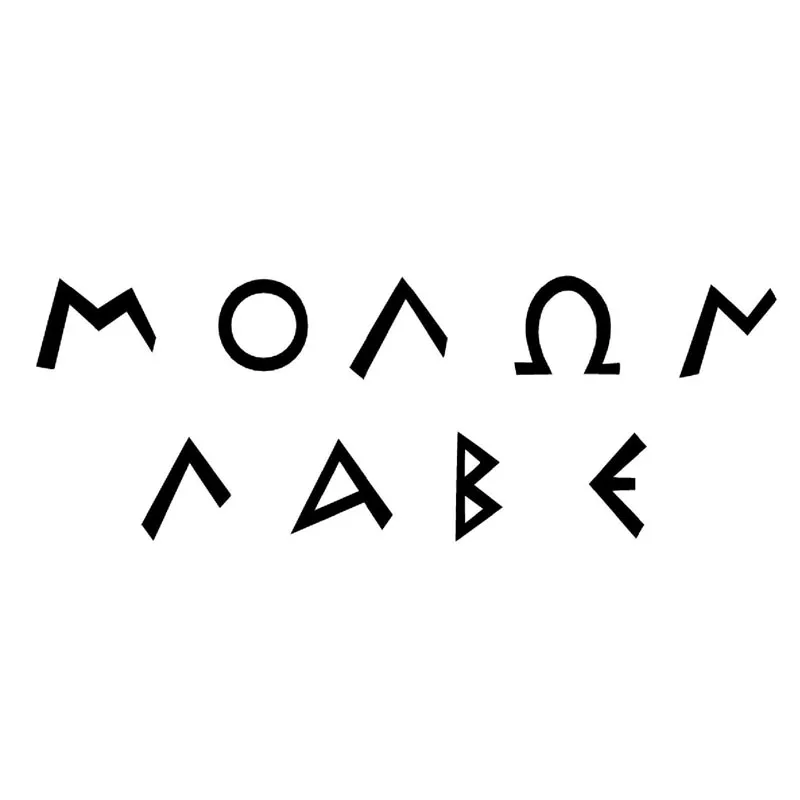 14CMX5CM MOLON LABE Interesting Vinyl Car Stickers Motorcycle Accessories Decals Black/Silver C1-3147
14CMX5CM MOLON LABE Interesting Vinyl Car Stickers Motorcycle Accessories Decals Black/Silver C1-3147