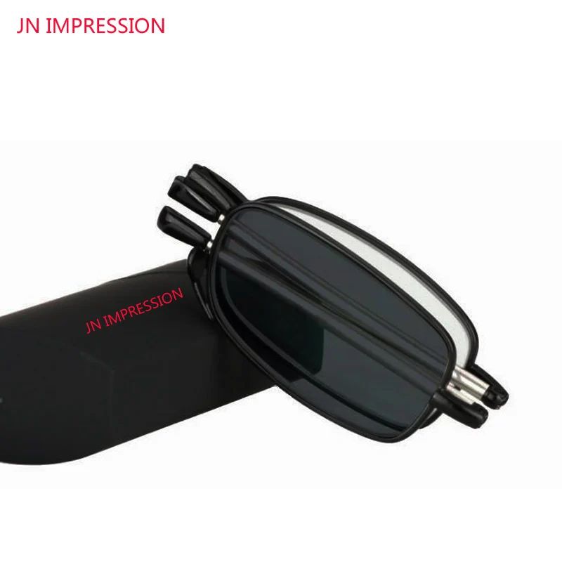 JN IMPRESSION Mini Transition Sun Photochromic Read Glasses Quality Foldable Reader Folding Reading Glasses Women Men With Case
JN IMPRESSION Mini Transition Sun Photochromic Read Glasses Quality Foldable Reader Folding Reading Glasses Women Men With Case
