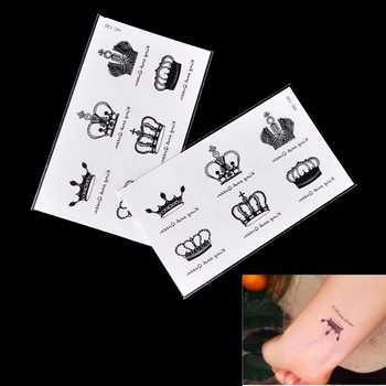 1Sheet Crown Pattern Temporary Tattoo Simulation Alphabetical Waterproof Men and Women Tattoo Stickers Body Art
1Sheet Crown Pattern Temporary Tattoo Simulation Alphabetical Waterproof Men and Women Tattoo Stickers Body Art