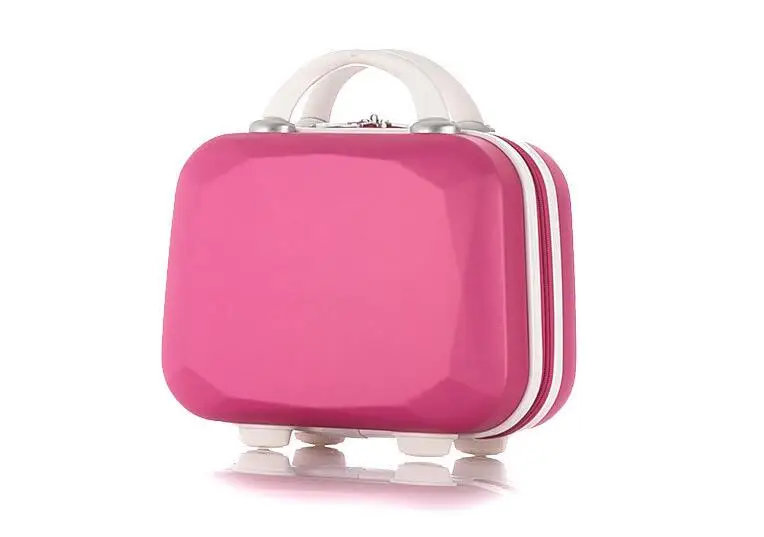 Korean cut pattern 14 inch ABS cosmetic case fashion lady suitcase bag makeup box female portable small cosmetic bag
Korean cut pattern 14 inch ABS cosmetic case fashion lady suitcase bag makeup box female portable small cosmetic bag