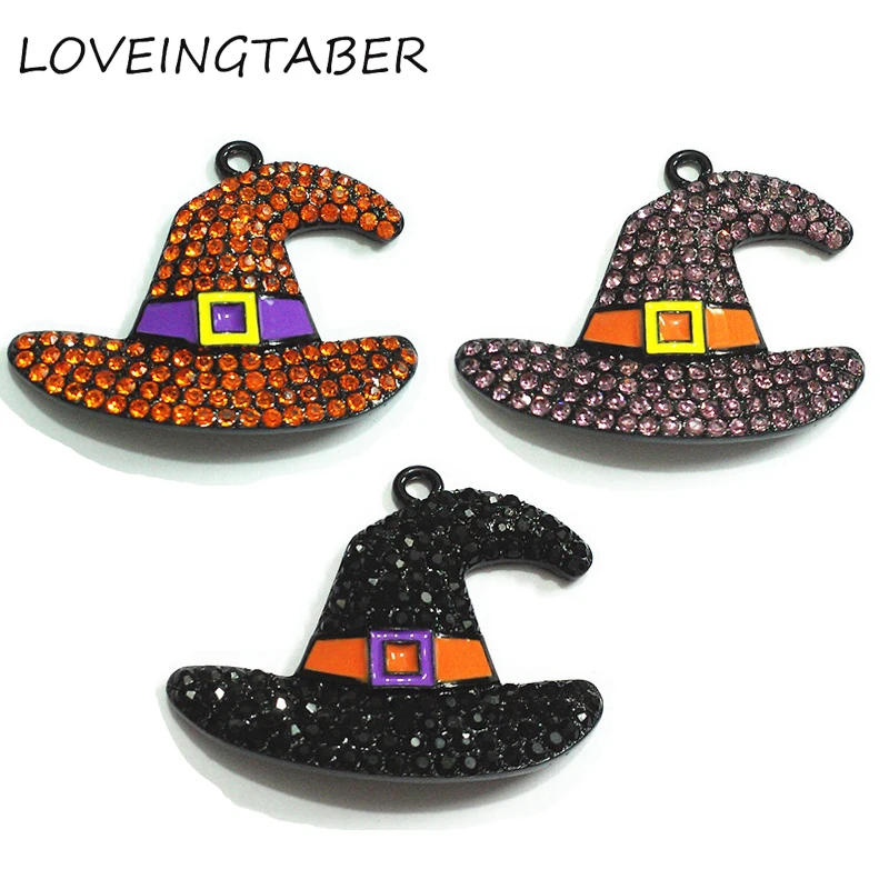 ( Choose Color First ) 40mm*32mm 10pcs/lot Cartoon Witches' Hat Rhinestone Pendants,Halloween Hat Free Shipment !
( Choose Color First ) 40mm*32mm 10pcs/lot Cartoon Witches' Hat Rhinestone Pendants,Halloween Hat Free Shipment !