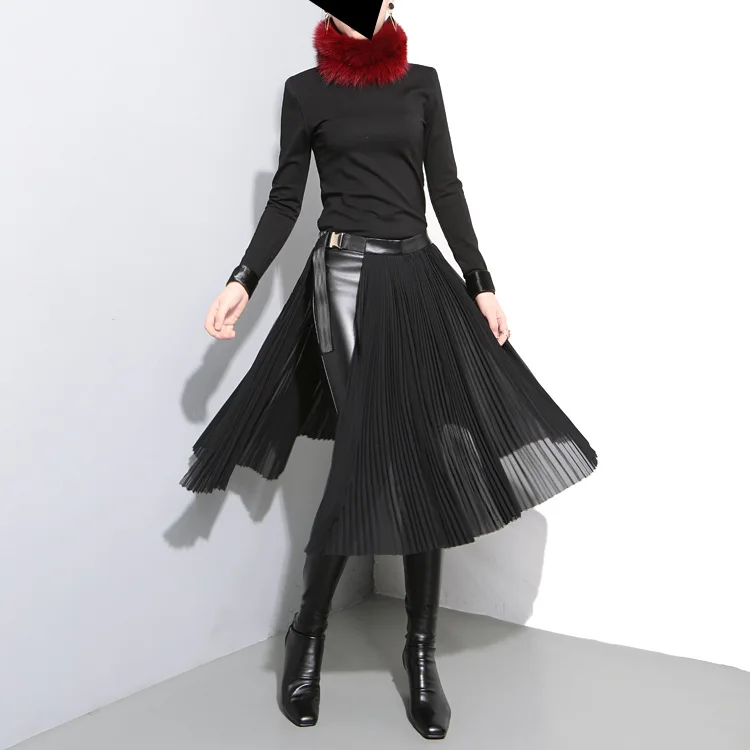 2019 Biutefou brand fashion casual pleated skirts women chiffon adjustable metal buttons skirts four seasons
2019 Biutefou brand fashion casual pleated skirts women chiffon adjustable metal buttons skirts four seasons
