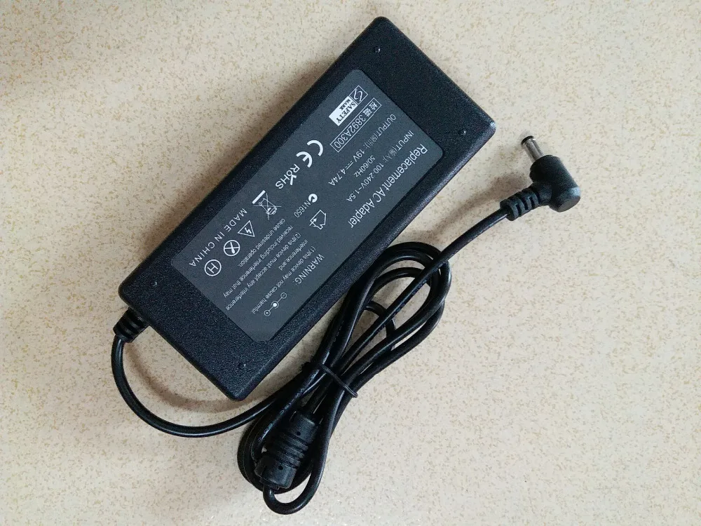 19V 4.74A 90W Universal AC Adapter Battery Charger for Asus N61 N70 N71 N73 U31 Laptop
19V 4.74A 90W Universal AC Adapter Battery Charger for Asus N61 N70 N71 N73 U31 Laptop