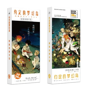 New 36Pcs/Set Anime The Promised Neverland Paper Bookmark Cartoon Book Holder Message Card Fans Gift
New 36Pcs/Set Anime The Promised Neverland Paper Bookmark Cartoon Book Holder Message Card Fans Gift