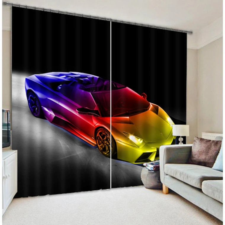 Fancy car stereo 3d digital printing curtain
Fancy car stereo 3d digital printing curtain