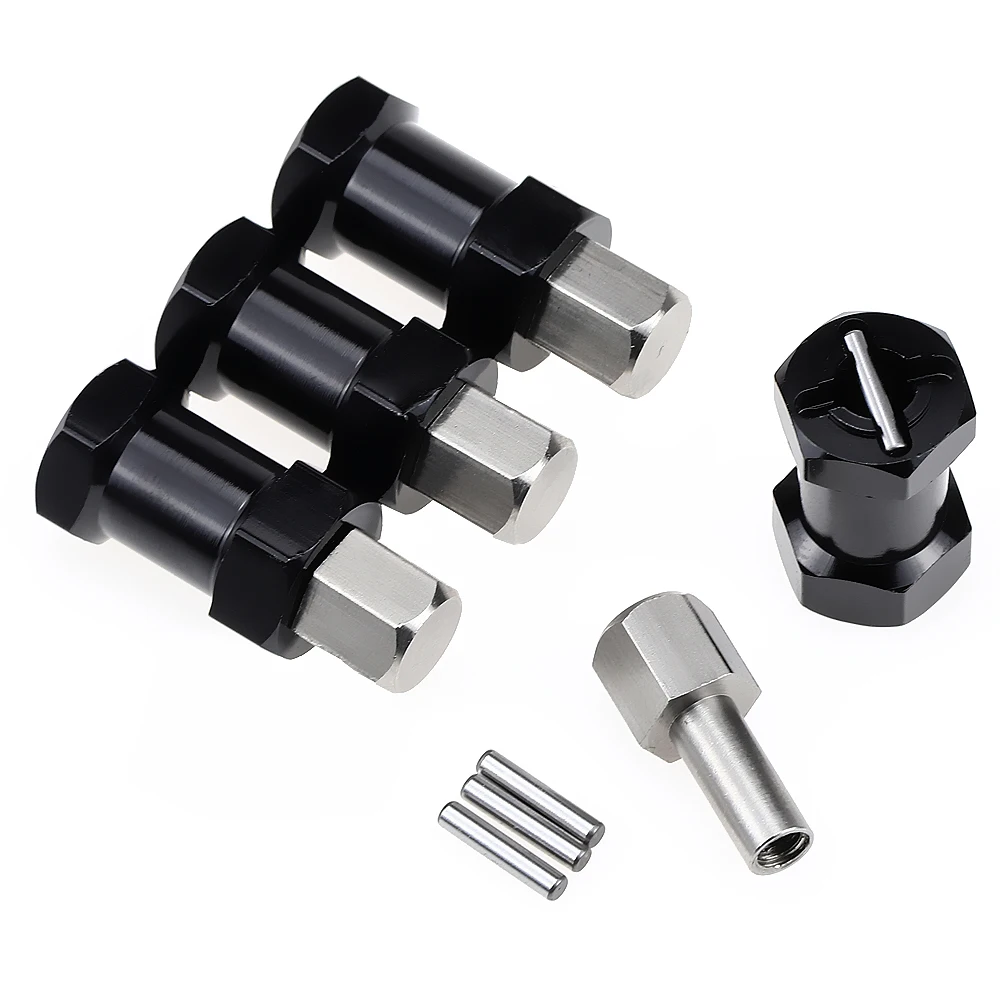 Wheel Hex Hub M12 12mm Extension Adaptor 15mm 20mm 25mm 4 Longer Combiner Coupler for 1/10 RC Crawler SCX10 CC01 Jeep Wrangler
Wheel Hex Hub M12 12mm Extension Adaptor 15mm 20mm 25mm 4 Longer Combiner Coupler for 1/10 RC Crawler SCX10 CC01 Jeep Wrangler