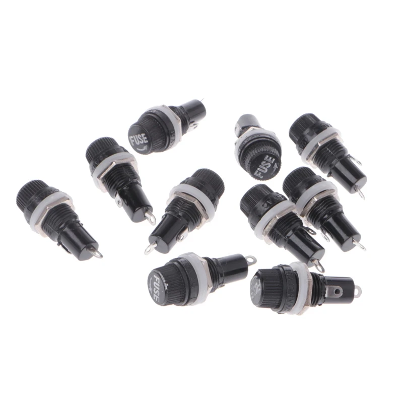 10 Pcs AC 250V 13A Electrical Panel Mounted 5x20mm Fuse Holder For Radio Auto Stereo
10 Pcs AC 250V 13A Electrical Panel Mounted 5x20mm Fuse Holder For Radio Auto Stereo