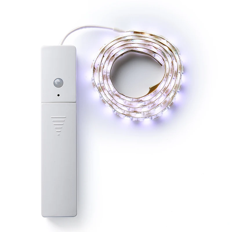 LED light strip Induction light human body intelligent sensor light strip for Stairs / bedroom /Decorative lights use 4 AAA batt
LED light strip Induction light human body intelligent sensor light strip for Stairs / bedroom /Decorative lights use 4 AAA batt
