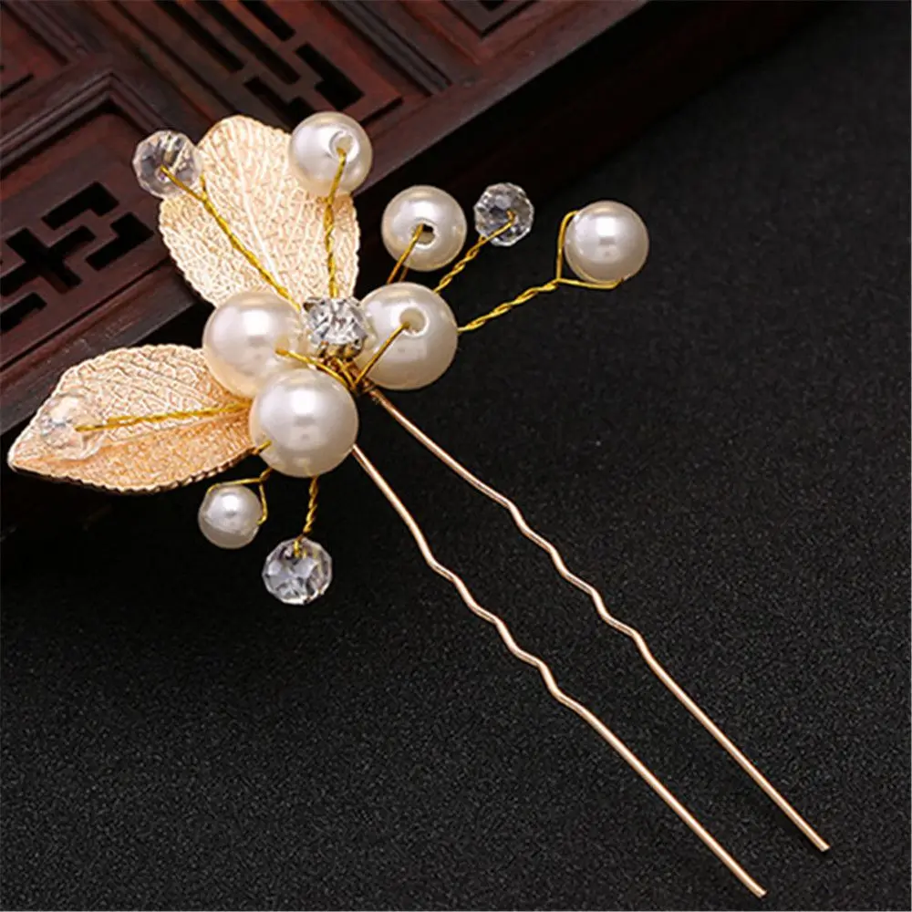 Handmade Wedding Hair Pins Bridal Accessories Pearl Gold Leaf Crystal Hairpin Clips Comb Headdress Prom Bridal Wedding dropship
Handmade Wedding Hair Pins Bridal Accessories Pearl Gold Leaf Crystal Hairpin Clips Comb Headdress Prom Bridal Wedding dropship