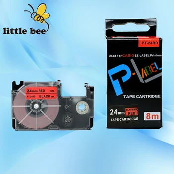 10Pcs High-quality compatible XR-24RD1, 24mm Black on Red label tapes for EZ series label maker
10Pcs High-quality compatible XR-24RD1, 24mm Black on Red label tapes for EZ series label maker
