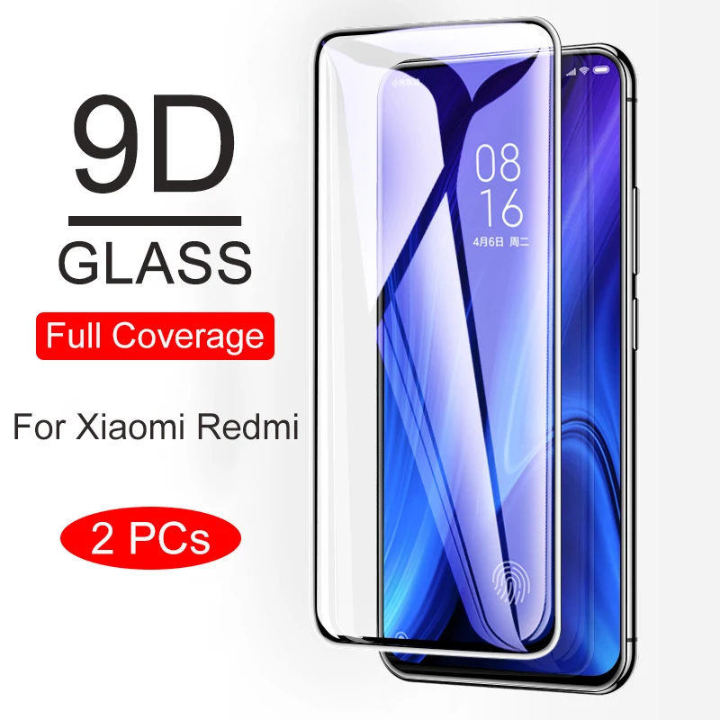 2PCs Tempered Glass For Xiaomi Redmi K20 Note 7 Pro Glass 9D Full Cover Screen Protector For Xiaomi Mi 9t 9 SE Protective Glass
2PCs Tempered Glass For Xiaomi Redmi K20 Note 7 Pro Glass 9D Full Cover Screen Protector For Xiaomi Mi 9t 9 SE Protective Glass