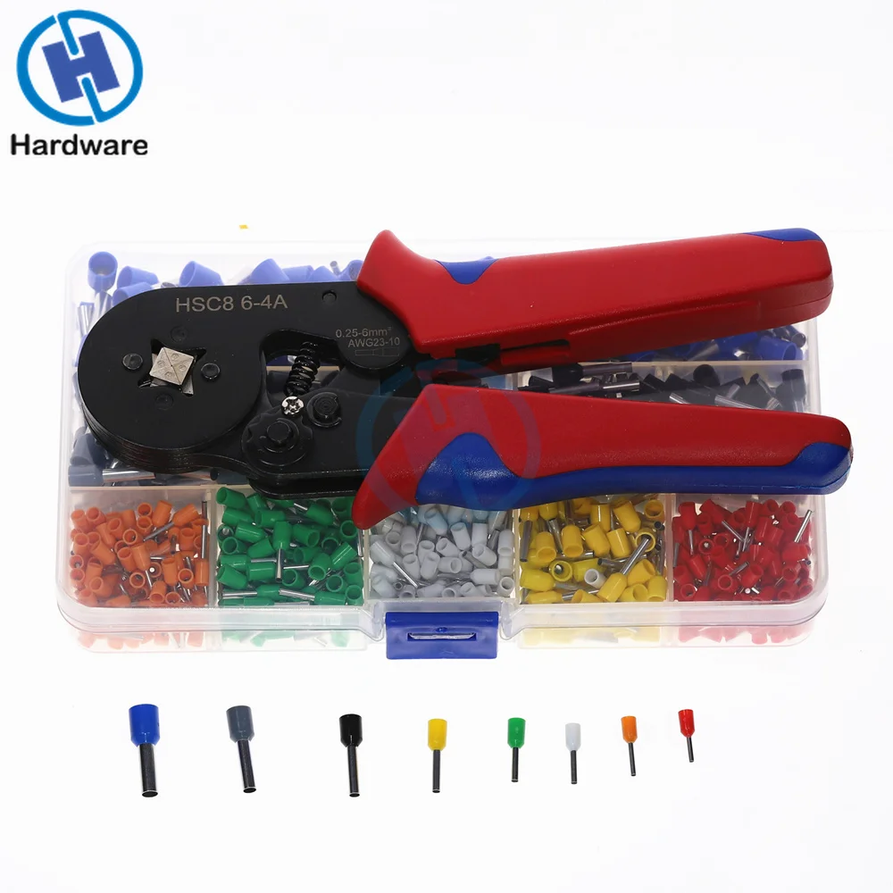 800 Wire Crimping Tool Kit AWG 10-22 Terminal Connector Sleeves Contractors Ferrule Crimper Pliers for Stripper Wiring Projects
800 Wire Crimping Tool Kit AWG 10-22 Terminal Connector Sleeves Contractors Ferrule Crimper Pliers for Stripper Wiring Projects