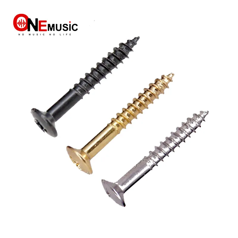 100Pcs Electric Guitar Humbucker Pickup Ring Mounting Screws Guitar Pickup Frame Fixing screw -2.5*18MM
100Pcs Electric Guitar Humbucker Pickup Ring Mounting Screws Guitar Pickup Frame Fixing screw -2.5*18MM