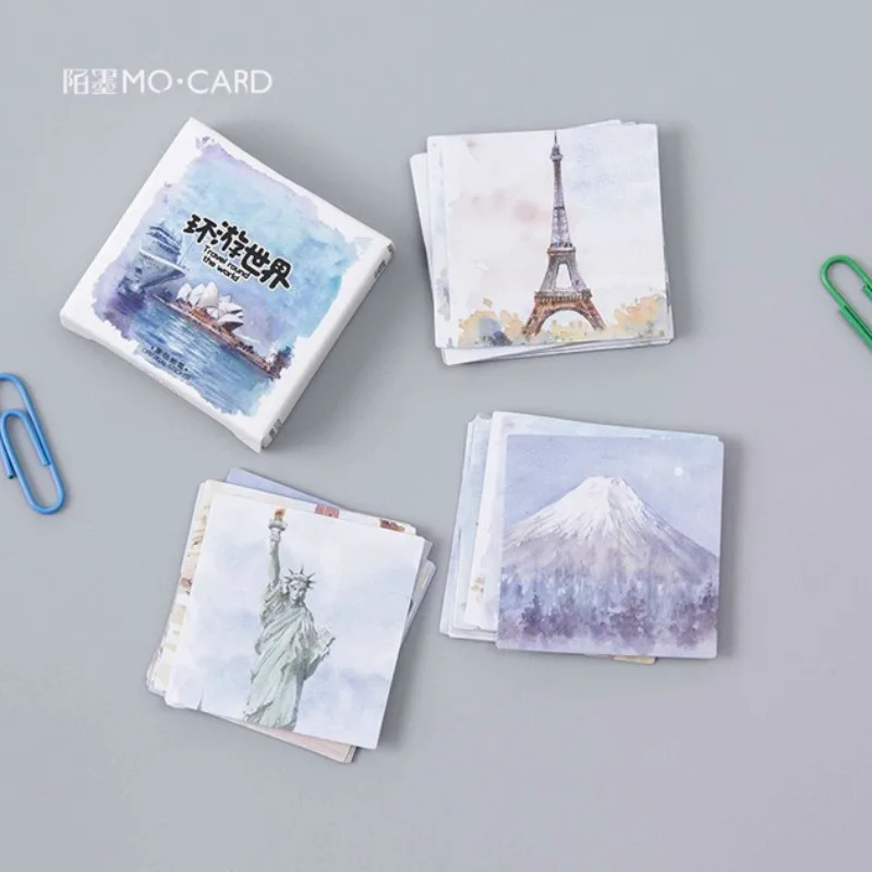 1pc World Beauty Notebook Diary of Stickers Notepad Famous Building Paper Note Book Replaceable Stationery Gift Traveler Journal
1pc World Beauty Notebook Diary of Stickers Notepad Famous Building Paper Note Book Replaceable Stationery Gift Traveler Journal