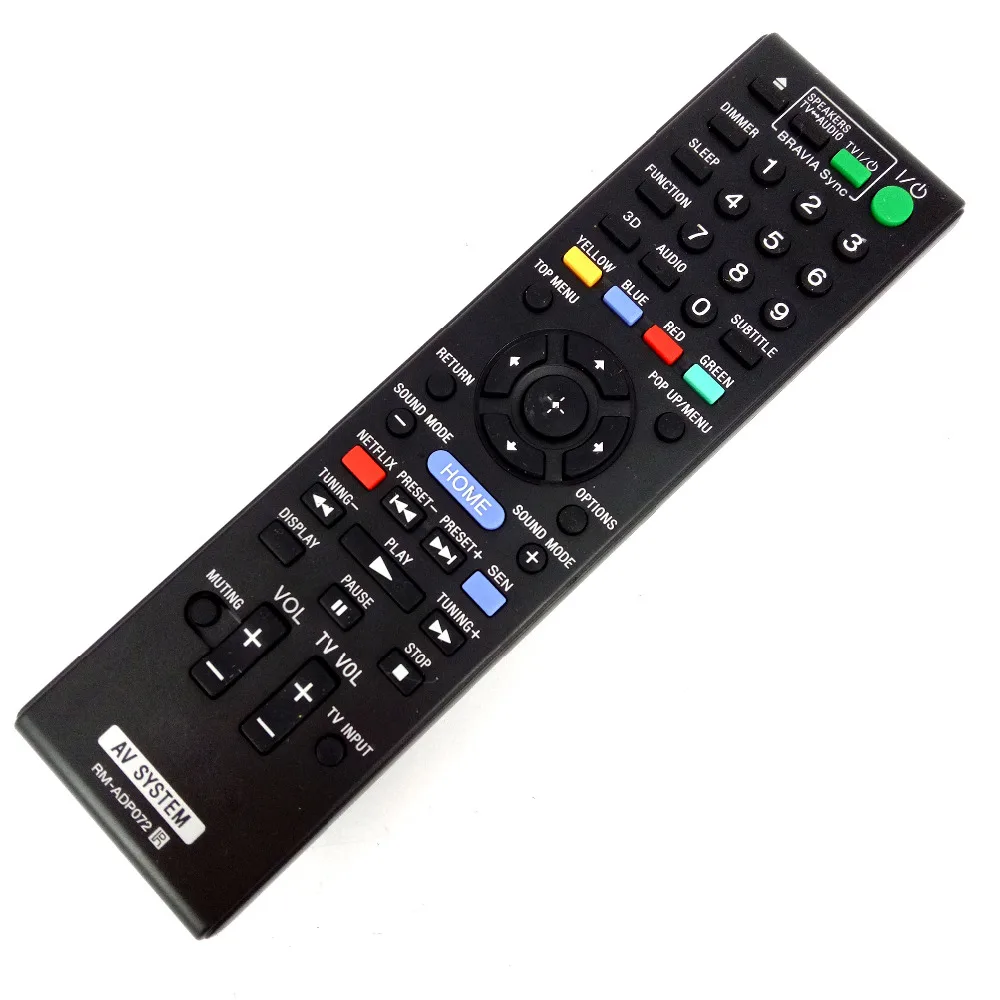 Remote control for Sony AV SYSTEM RM-ADP072 FIT RM-ADO076 RM-ADP069 RM-ADP057 bdv-e190, -E385, -E390, -E490, -N790W BDV-T79
Remote control for Sony AV SYSTEM RM-ADP072 FIT RM-ADO076 RM-ADP069 RM-ADP057 bdv-e190, -E385, -E390, -E490, -N790W BDV-T79