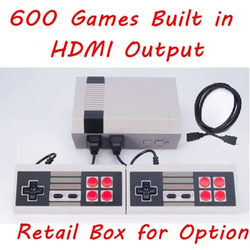 HDMI Out Mini TV Handheld Game Console Video Game Console For Retro Games Built-in 600 Different Games PAL&NTSC With HDMI Output
HDMI Out Mini TV Handheld Game Console Video Game Console For Retro Games Built-in 600 Different Games PAL&NTSC With HDMI Output
