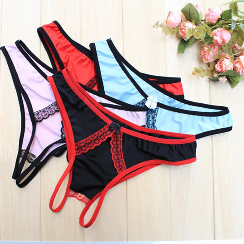 MwOiiOwM Women's Sexy Thongs G-string V-string Panties Knickers Underwear Intimates 4 Colors Free Shipping CQ-298
MwOiiOwM Women's Sexy Thongs G-string V-string Panties Knickers Underwear Intimates 4 Colors Free Shipping CQ-298