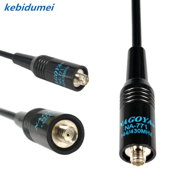 Two Way Radio NA-771 NA771 SMA-F SMA Female Dual Wide Band Flexible Antenna VHF/UHF 144/430MHz for Kenwood BAOFENG UV-5R BF-888S
Two Way Radio NA-771 NA771 SMA-F SMA Female Dual Wide Band Flexible Antenna VHF/UHF 144/430MHz for Kenwood BAOFENG UV-5R BF-888S