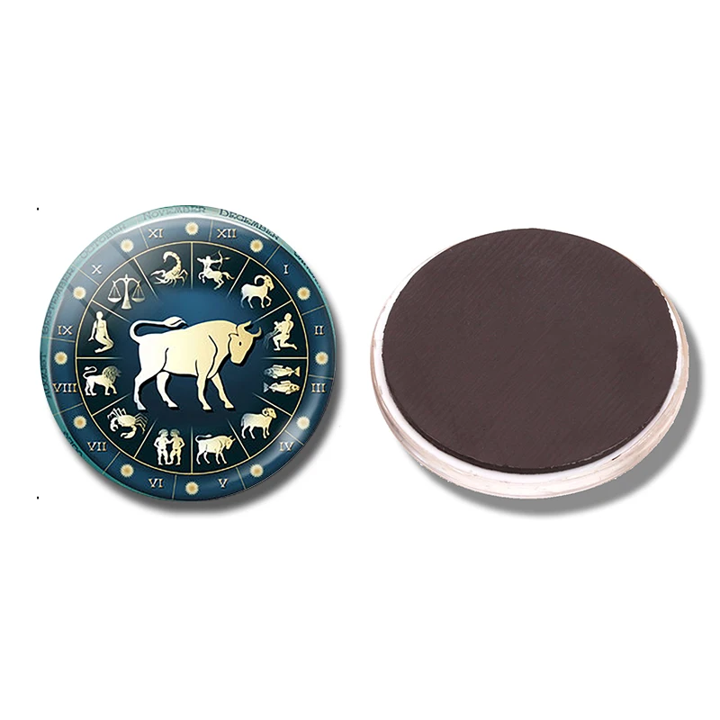 Blue Wheel Zodiac 30MM Fridge Magnet Taurus Astrology Gift Glass Dome Magnetic Refrigerator Stickers Note Holder Home Decoration
Blue Wheel Zodiac 30MM Fridge Magnet Taurus Astrology Gift Glass Dome Magnetic Refrigerator Stickers Note Holder Home Decoration