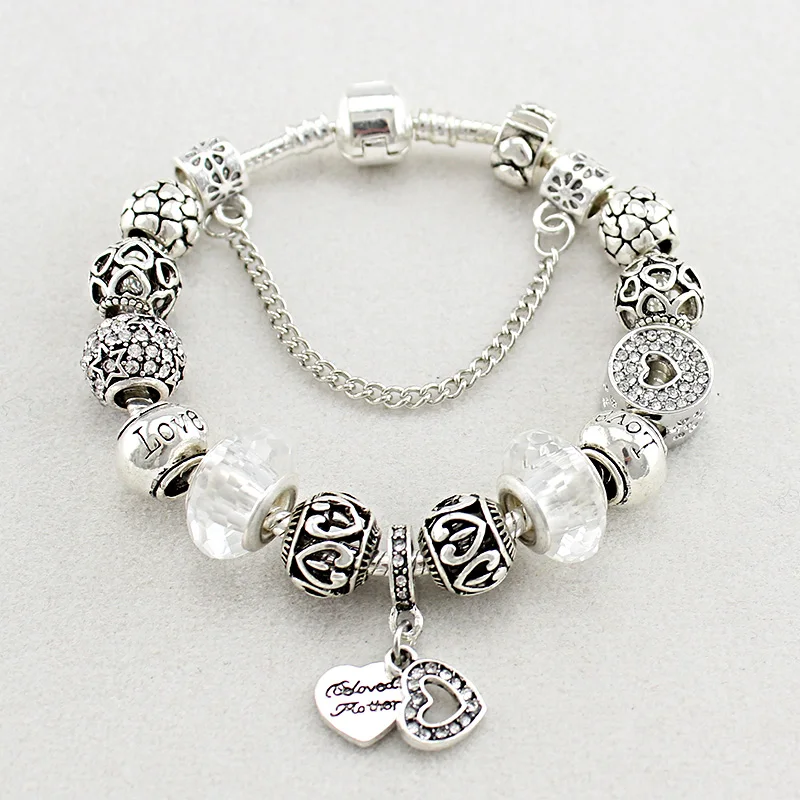 ANNAPAE 2019 Heart Charm Bracelets & Bangles Fashion DIY Rhinestone Beads Bracelets Femme Jewelry Pulseira masculina Gift B17041
ANNAPAE 2019 Heart Charm Bracelets & Bangles Fashion DIY Rhinestone Beads Bracelets Femme Jewelry Pulseira masculina Gift B17041