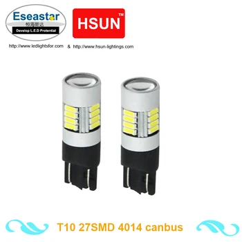 Eseastar 2pcs T10 LED Canbus LED Bulb, 27SMD Error Free 194 Led Instrument Light Bulb white red, W5W LED Canbus Bulb car-styling
Eseastar 2pcs T10 LED Canbus LED Bulb, 27SMD Error Free 194 Led Instrument Light Bulb white red, W5W LED Canbus Bulb car-styling