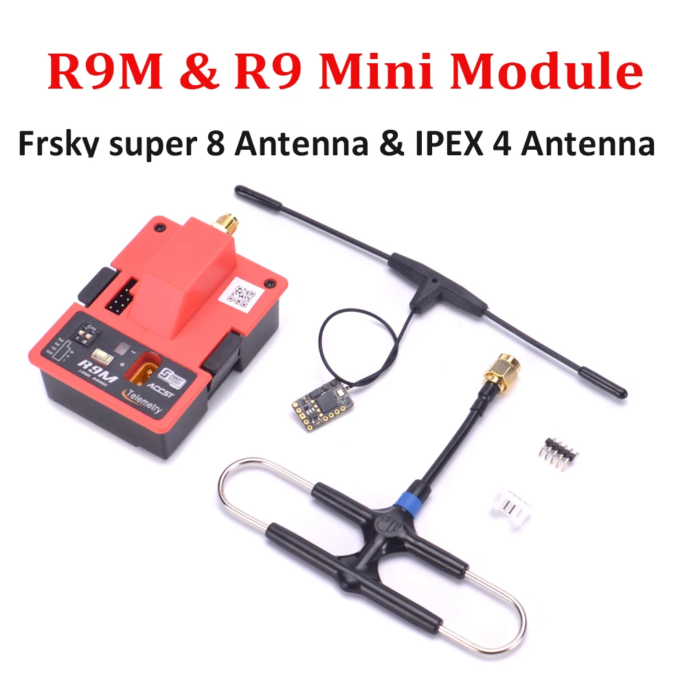 Frsky R9M Module / Mini R9 MM R9MM 900MHz Receiver combo RSSI Output Long Range Distance 4/19CH Telemtry Receiving Board
Frsky R9M Module / Mini R9 MM R9MM 900MHz Receiver combo RSSI Output Long Range Distance 4/19CH Telemtry Receiving Board