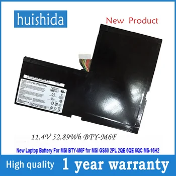 11.1 V 87Wh BTY-M6F New original laptop battery for MSI GS60 2PL 2QE 6QE 6QC MS-16H2 6QC-257XCN 2PL 6QE series
11.1 V 87Wh BTY-M6F New original laptop battery for MSI GS60 2PL 2QE 6QE 6QC MS-16H2 6QC-257XCN 2PL 6QE series