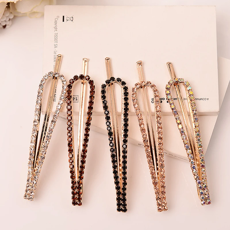 5Pcs/Lot Trendy Hair Accessories For Women Black Crystal Rhinestone Bobby Pins Hair Clip Barrettes Beauty Hair Jewelry
5Pcs/Lot Trendy Hair Accessories For Women Black Crystal Rhinestone Bobby Pins Hair Clip Barrettes Beauty Hair Jewelry