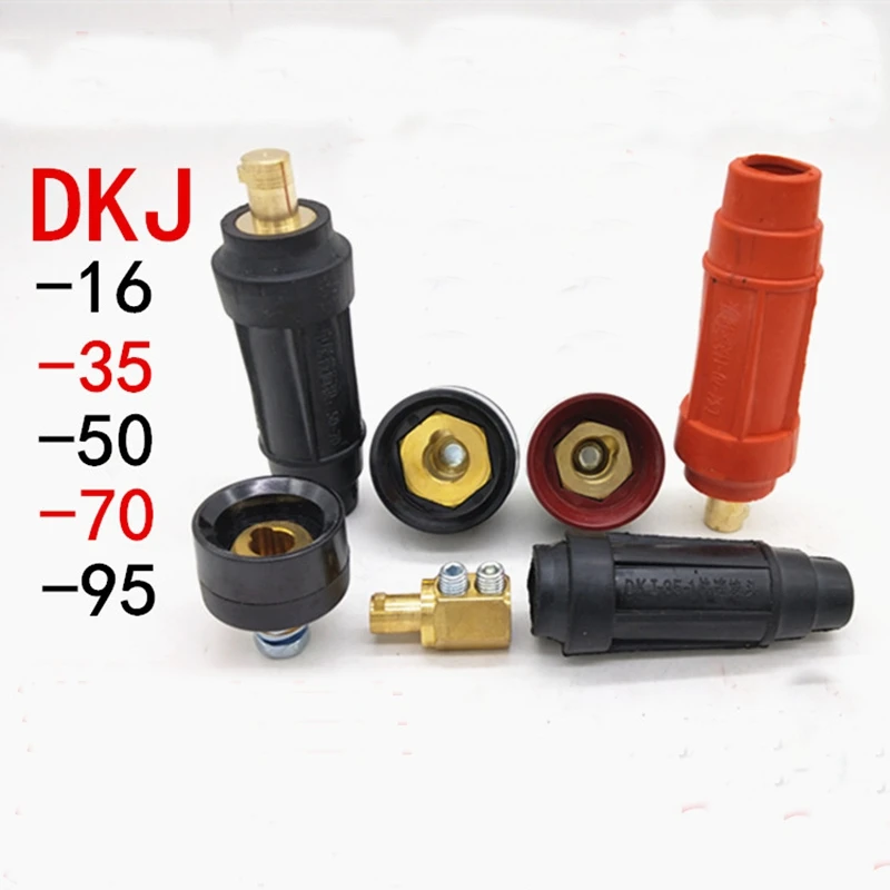Welding machine quick connector Chinese DKJ-16 35 50 70 95 welding wire fast plug socket thick copper
Welding machine quick connector Chinese DKJ-16 35 50 70 95 welding wire fast plug socket thick copper