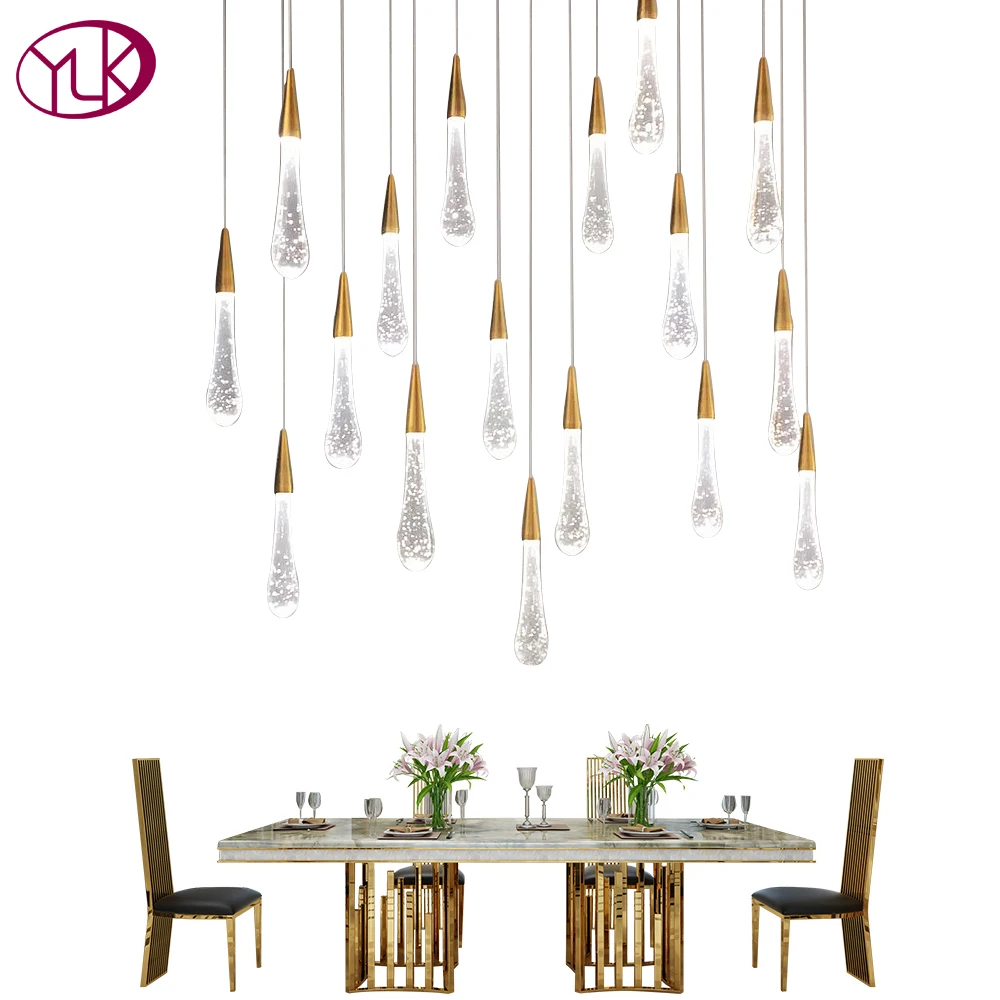 Youlaike Modern LED Chandelier Lighting Single Light Gold Crystal Lamps LED Cristal Lustre DIY Combination Lustre (Customizable)
Youlaike Modern LED Chandelier Lighting Single Light Gold Crystal Lamps LED Cristal Lustre DIY Combination Lustre (Customizable)