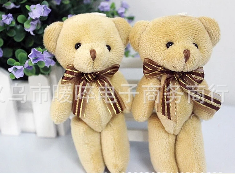 100pieces/lot 12cm Brown ribbon Bear cartoon bouquet bear doll plush joints Naked teddy bear doll mini bear doll
100pieces/lot 12cm Brown ribbon Bear cartoon bouquet bear doll plush joints Naked teddy bear doll mini bear doll