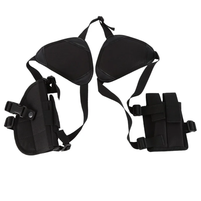 2019 Hunting Accessories universal Two pcs hidden Pistol Gun holster with MAG POUCH Tactical Double Shoulder Armpit Holster
2019 Hunting Accessories universal Two pcs hidden Pistol Gun holster with MAG POUCH Tactical Double Shoulder Armpit Holster