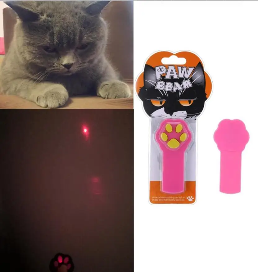 Safety Tips LED Light Laser Toys for Cat LED Pointer Paw Pattern Kitty Pet Dog Teaser Play Toy for Playing And Training
Safety Tips LED Light Laser Toys for Cat LED Pointer Paw Pattern Kitty Pet Dog Teaser Play Toy for Playing And Training